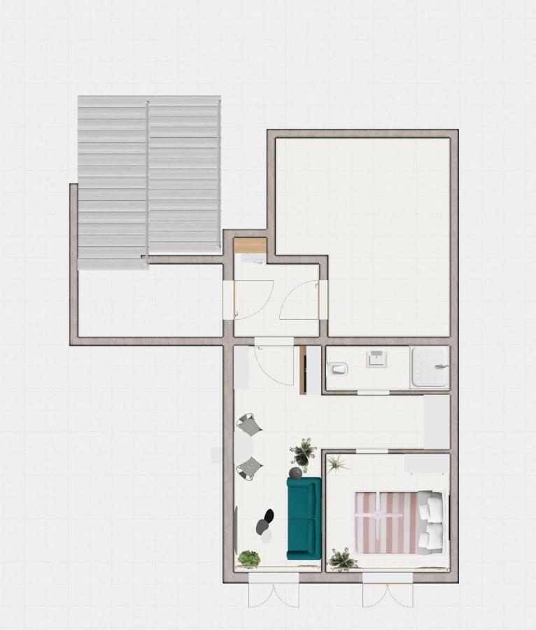 Apartmán New Stylish & Modern Studio Apart - With Sea View Pula Exteriér fotografie